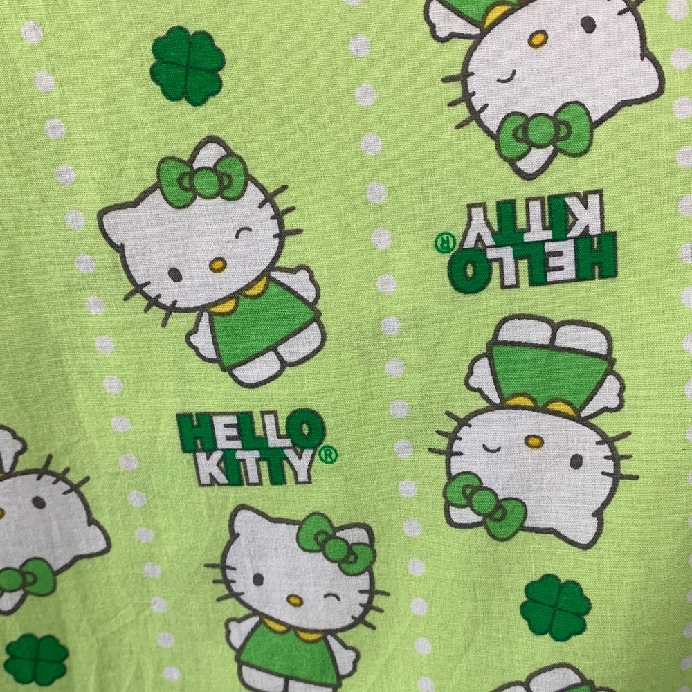 Hello Kitty St. Patrick’s Shamrock 4 leaf Clover Lounge Pants